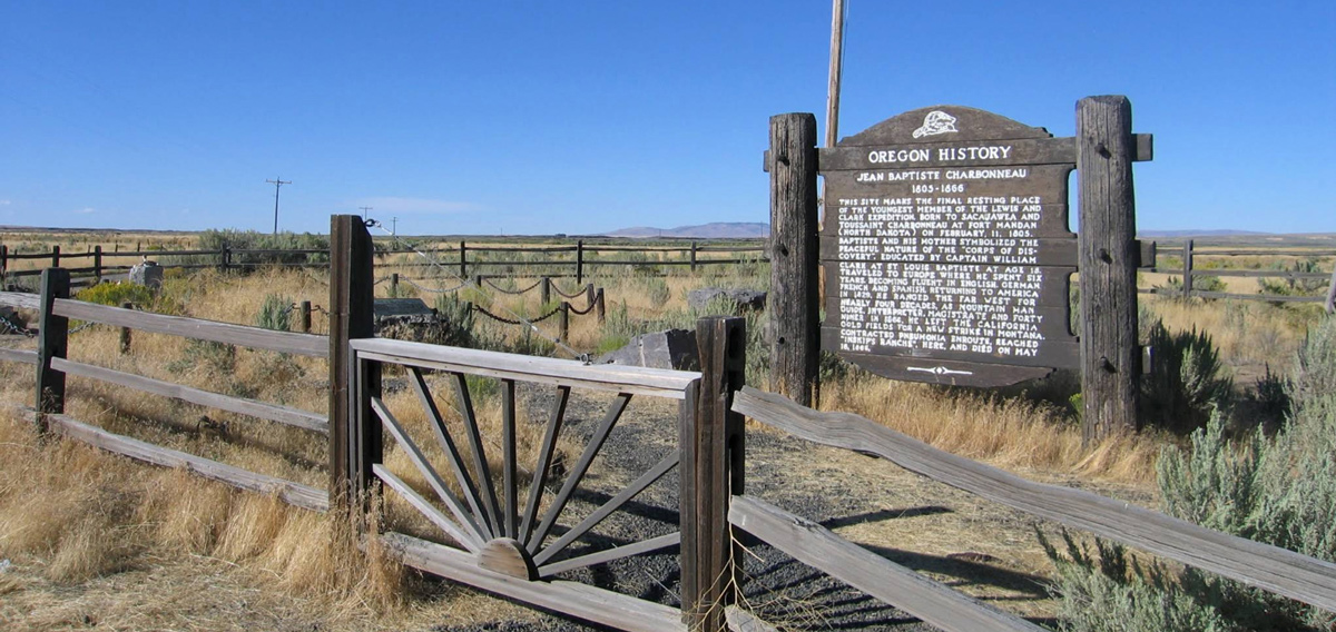 Wood interpretive sign with text transcribed below