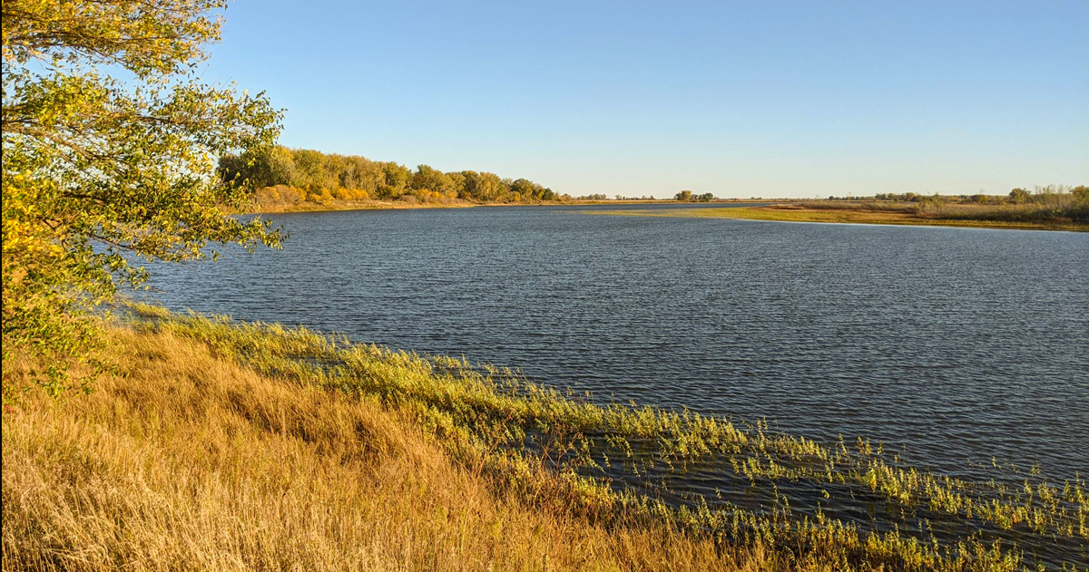 An old bend of the Missouri River—Snyder Bend